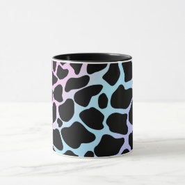 Taza Elegante Vaca Imprimir Multicolor Clásico Mug