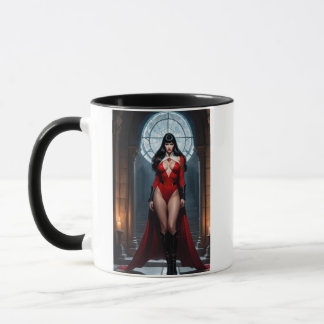 Taza Elegante vampiro femenino