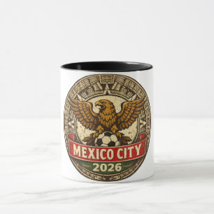 Taza Elegante y Lujoso Ciudad de México - Arte del Águi