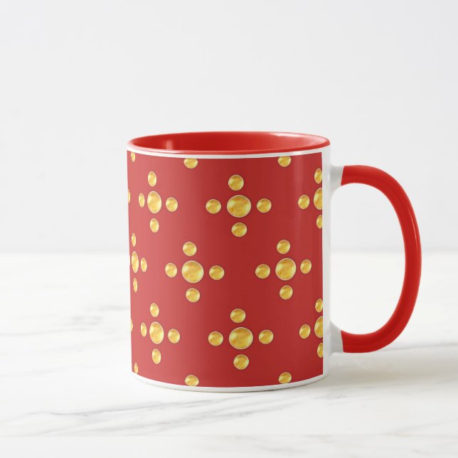 Taza Elegantes y lindos puntos (Derecha)