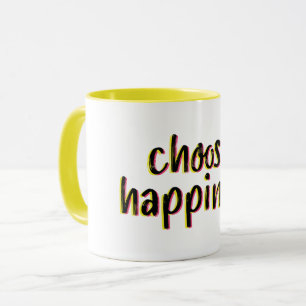 Taza Elegir la felicidad #13