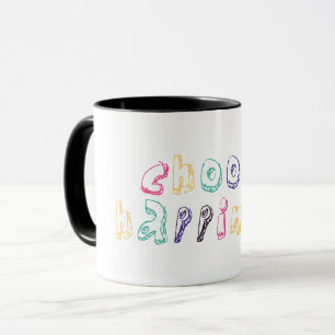 Taza Elegir la felicidad #14