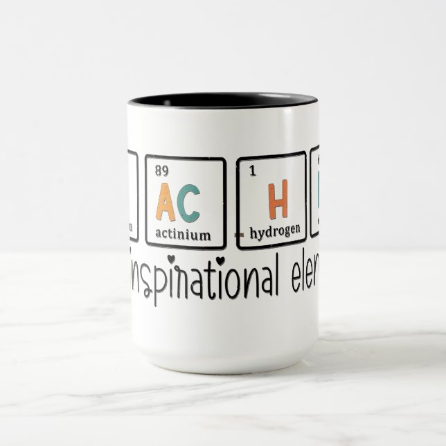 Taza Elemento Inspirador para Maestros (Centro)