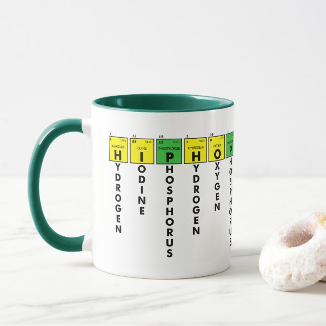 Taza ELEMENTOS DE HIP HOP v1 (Con donut)