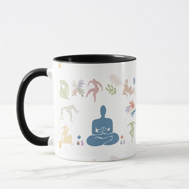 Taza Elementos de meditación artística de Matisse (Izquierda)