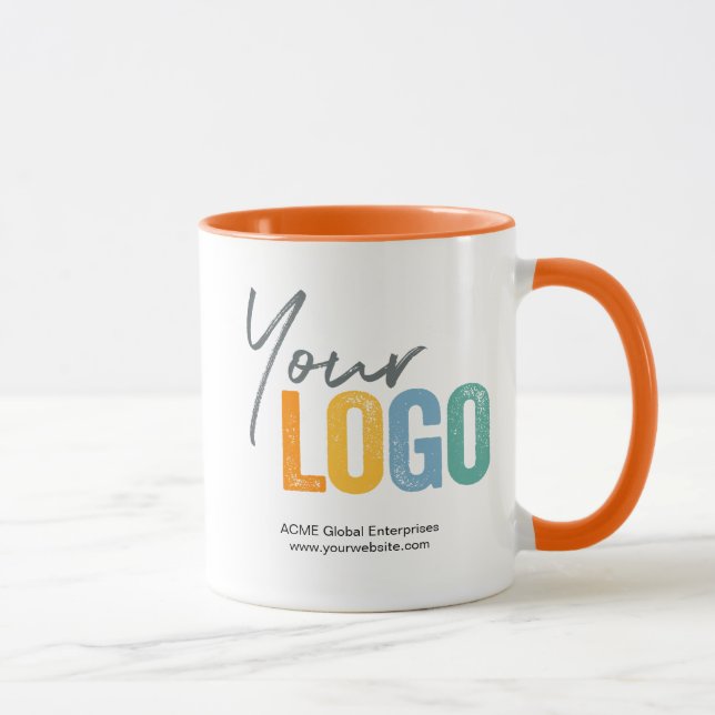 Taza Elementos promocionales No mínimo, Mugs de logotip (Derecha)