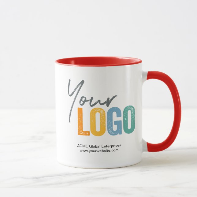 Taza Elementos promocionales No mínimo, Mugs de logotip (Derecha)