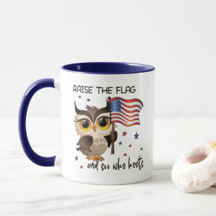 Taza Elevar la bandera