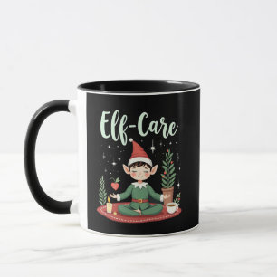 Taza Elf Care Funny Navidades Elf Magmago Self Care