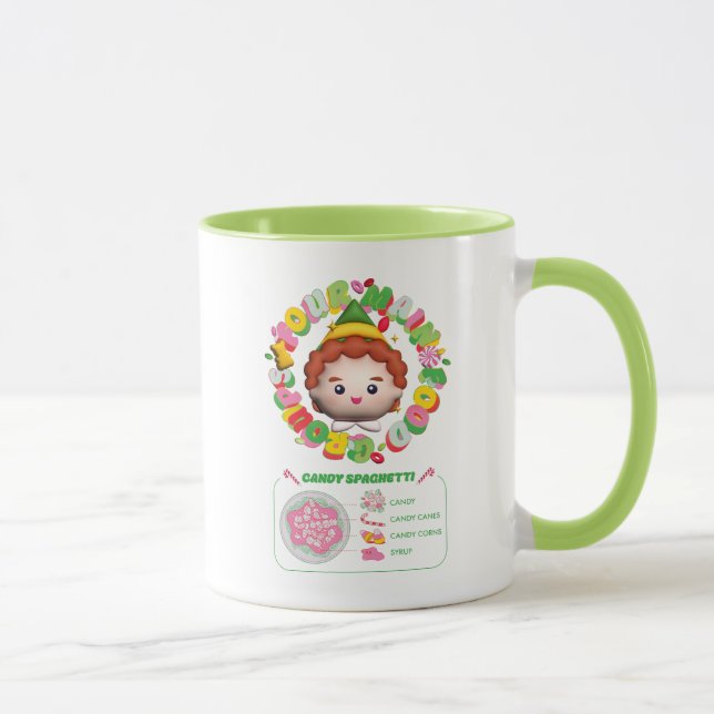 Taza Elf the Movie | Cuatro grupos principales de alime (Derecha)