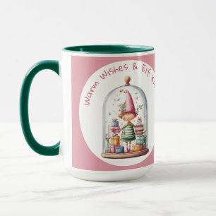 Taza Elfo Encantado Navidad del Polo Norte