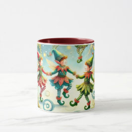 Taza Elfos bailarines caprichosos