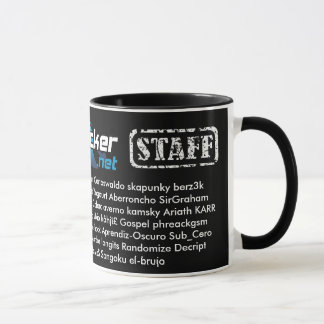 Taza elhacker.net STAFF nicks 2010