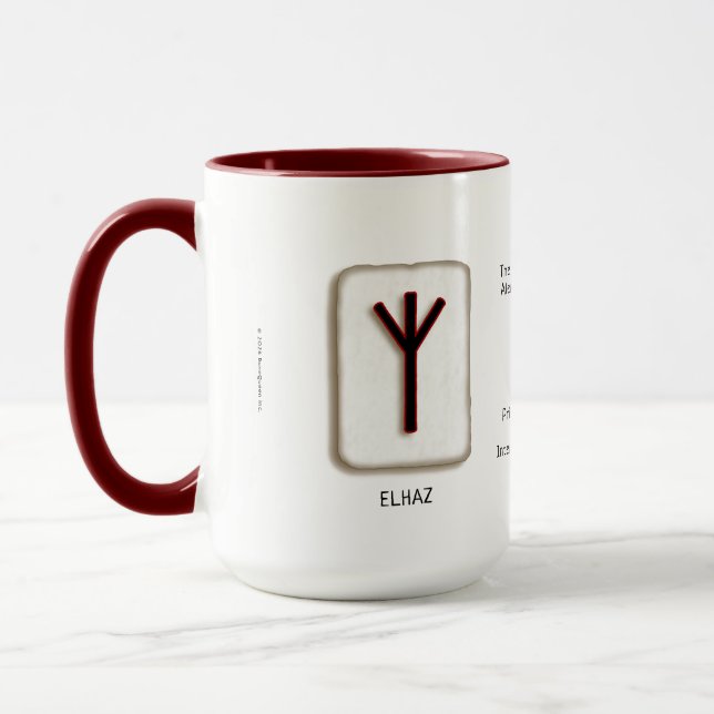 Taza Elhaz RuneStone 15 oz. (Izquierda)