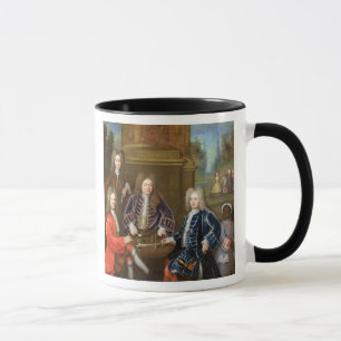 Taza Elihu Yale (1648-1721) el segundo duque de