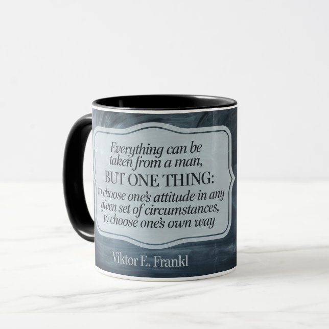 Taza Elija lo suyo manera (Anverso izquierdo)