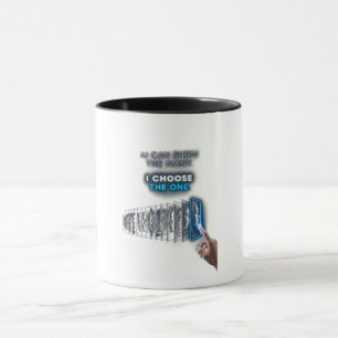 Taza Elijo el uno — Juicio humano en un mundo de IA