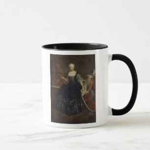 Taza Elisabeth Christine von Brunswick como reina