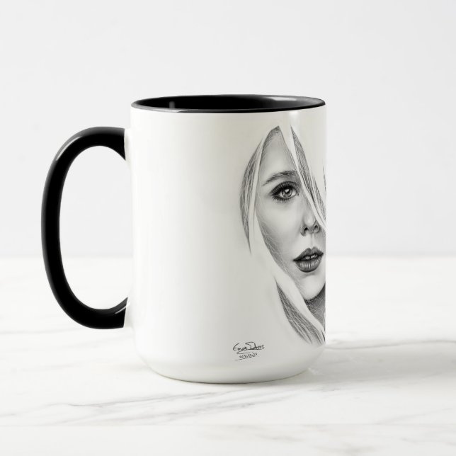 Taza elizabeth olsen (Izquierda)