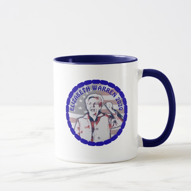 Taza Elizabeth Warren para la presentación 2020 (Derecha)