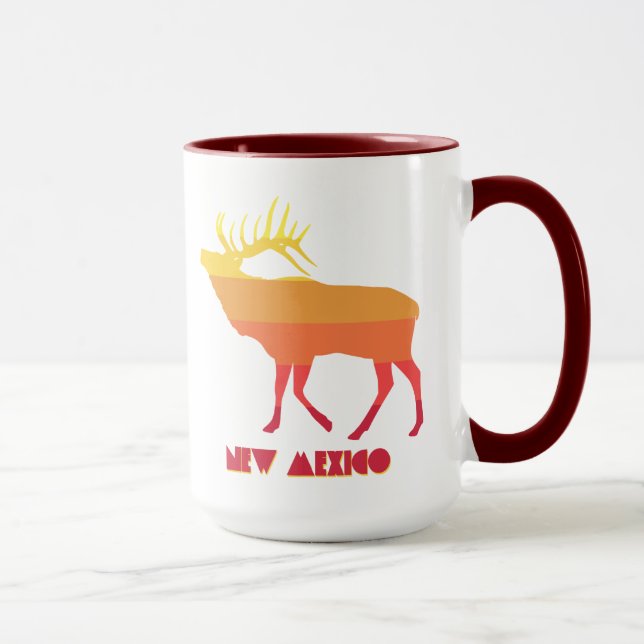 Taza Elk Nuevo México (Derecha)