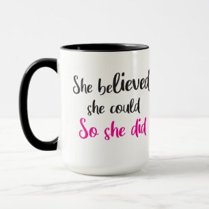 Taza Ella Creía Que Podía