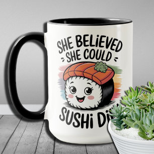 Taza Ella Creía Que Podía, Sushi Hizo Un Amor De Sushi