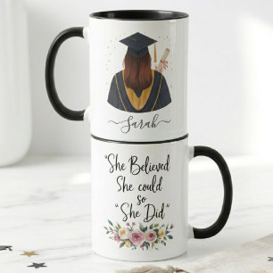 Taza Ella Creyó Que Podía Así Que Lo Hizo Graduación No