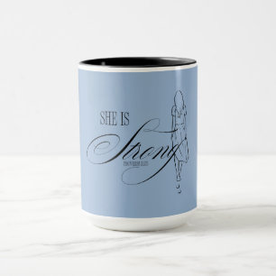 Taza Ella es fuerte Proverbios 31:25