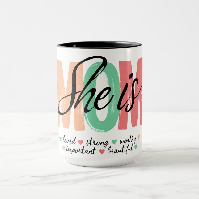 Taza Ella Es Mamá (Centro)
