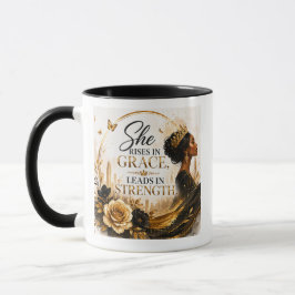 Taza Ella se levanta con gracia, lidera con fuerza
