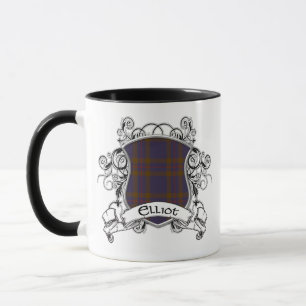Taza Elliot Tartan Shield