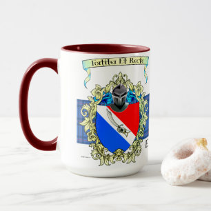 Taza Elliott Tartan & Escudo Mug