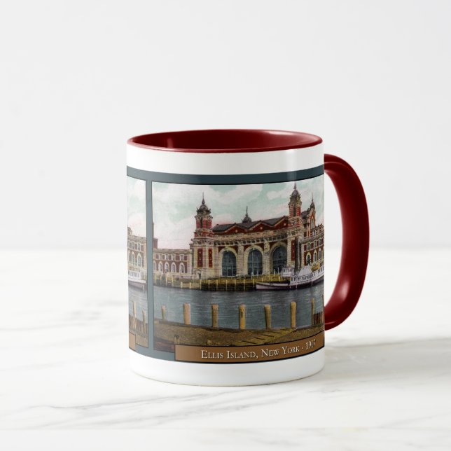 Taza Ellis Island Coffee Mug (Anverso derecho)