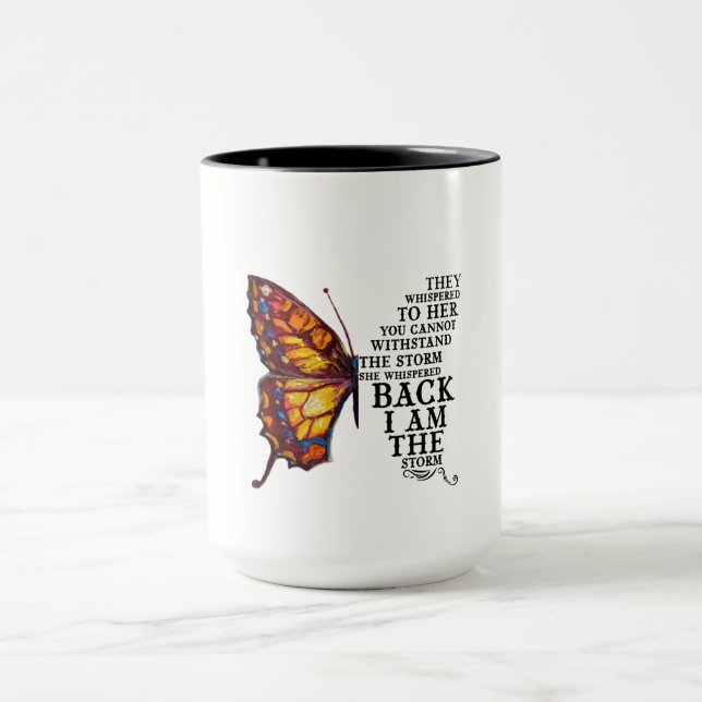 Taza Ellos Le Susurraron Que No Puedes Soportar. (Centro)