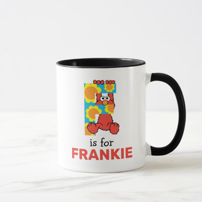 Taza Elmo Alfabeto | F Flores (Derecha)