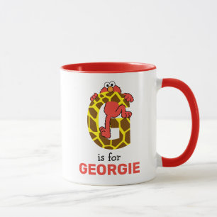 Taza Elmo Alfabeto   G Jirafa