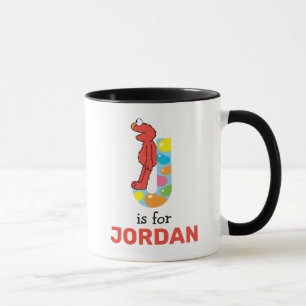 Taza Elmo Alfabeto   J Jelly Bean