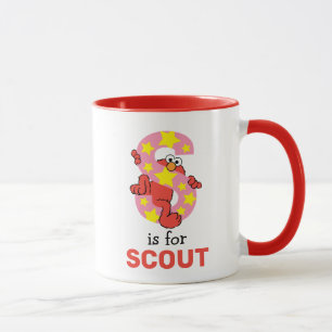 Taza Elmo Alfabeto   S Estrella