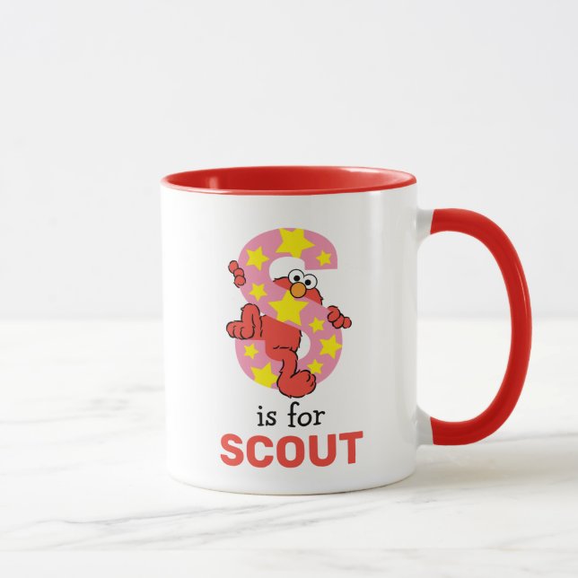 Taza Elmo Alfabeto | S Estrella (Derecha)