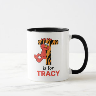 Taza Elmo Alfabeto   T Tigre