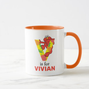 Taza Elmo Alfabeto   V Verdura