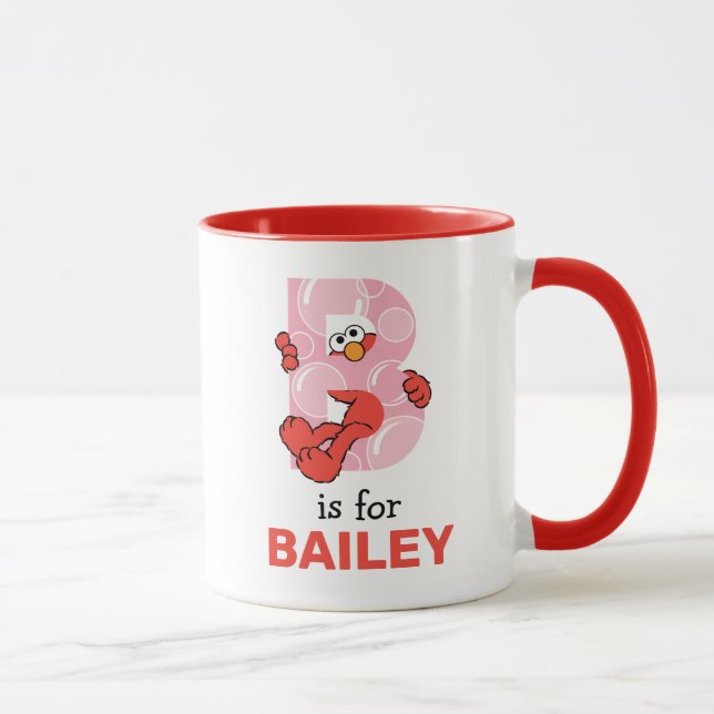Taza Elmo Alphabet | B Burbujas (Derecha)