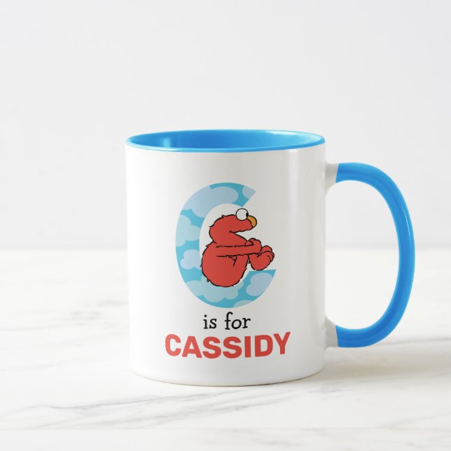 Taza Elmo Alphabet | C Nubes (Derecha)