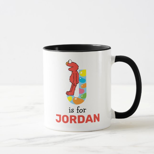 Taza Elmo Alphabet J Jelly Bean (Derecha)
