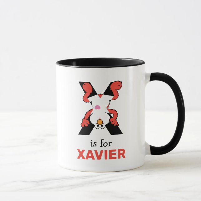 Taza Elmo Alphabet | X Xray (Derecha)
