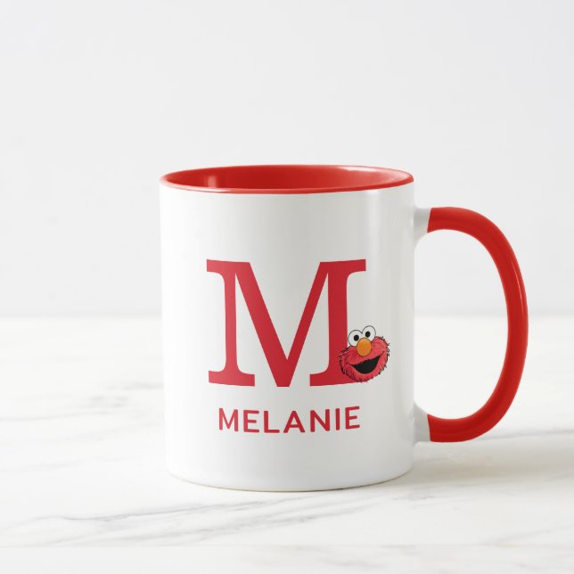 Taza Elmo Añadir su nombre y monograma M (Derecha)