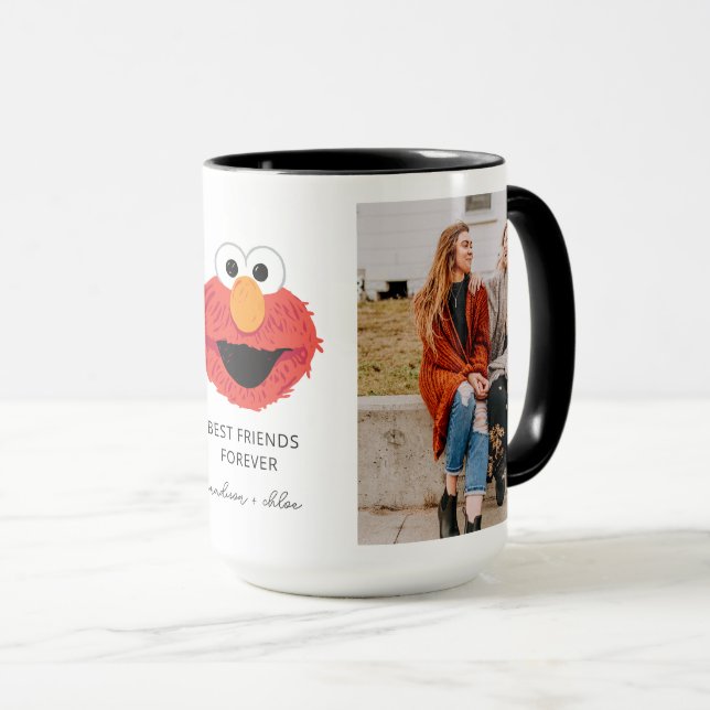 Taza Elmo Big Face | Mejores Amigos - Foto (Anverso derecho)