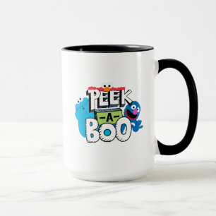 Taza Elmo, Cookie & Grover   Peek-a-Boo