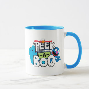 Taza Elmo, Cookie & Grover   Peek-a-Boo